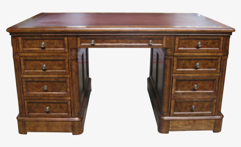 Brown Desk Png Cliparts Msr-7 - Furniture, transparent png