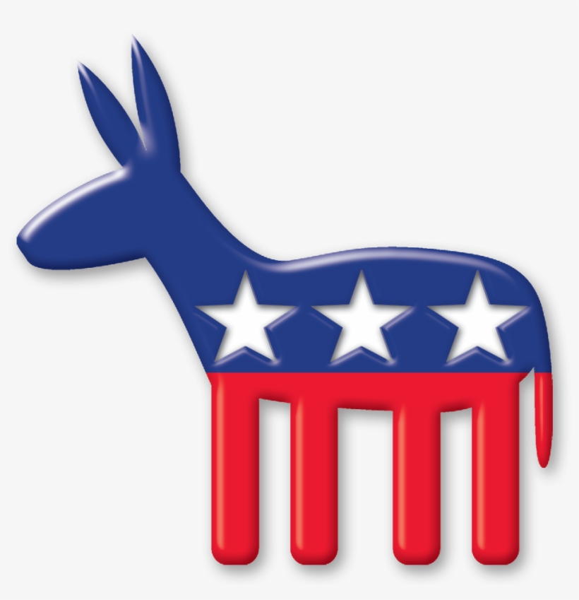 File - Rwb-donkey - Liberal Redneck Manifesto: Grab Democrats, transparent png