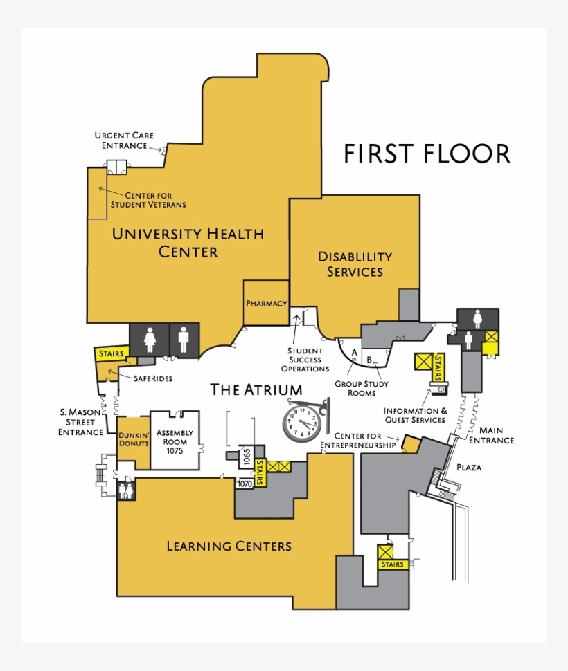 Ssc First Floor - James Madison University, transparent png