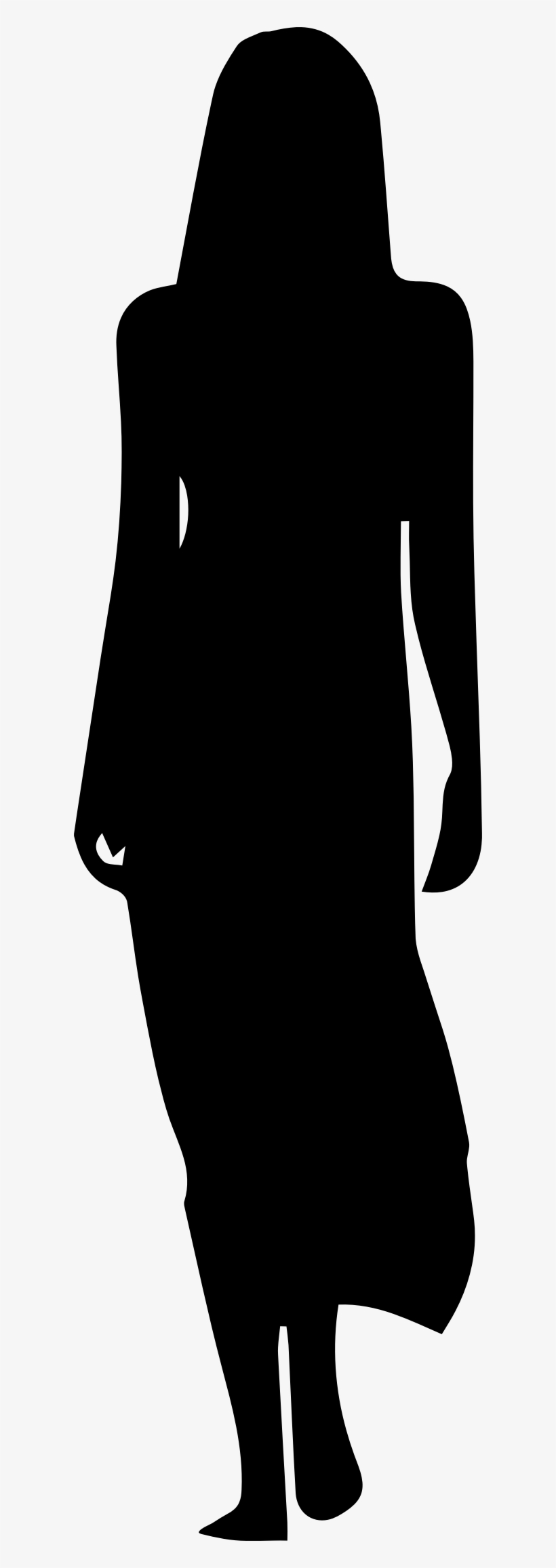 This Free Icons Png Design Of Woman In Long Dress Silhouette, transparent png