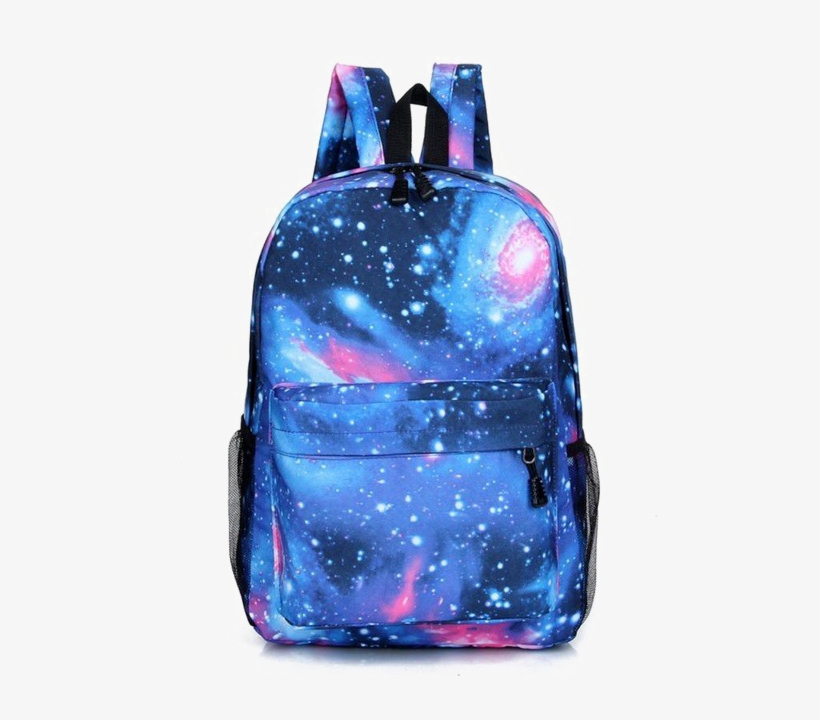 Galaxy Backpack Free Png Image - Anime Attack On Titan Backpack Galaxy Book Bag School, transparent png