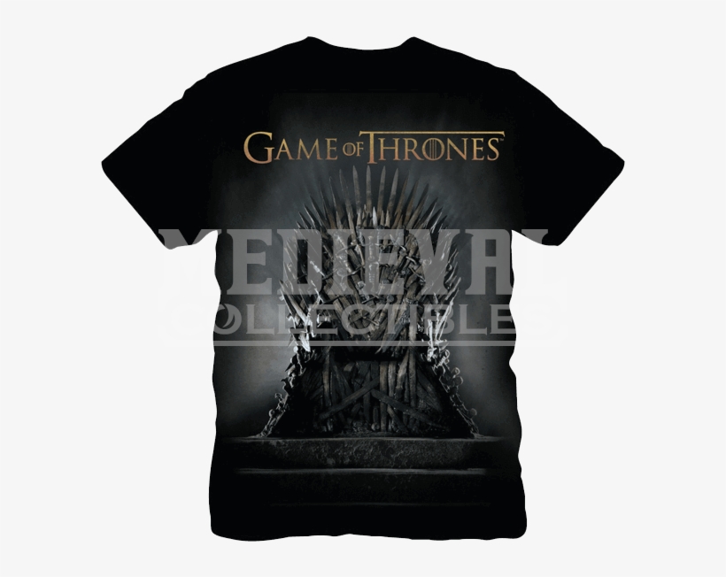 Game Of Thrones Iron Throne T-shirt - Game Of Thrones Iron Throne Tv Series 24x18 Print Poster, transparent png