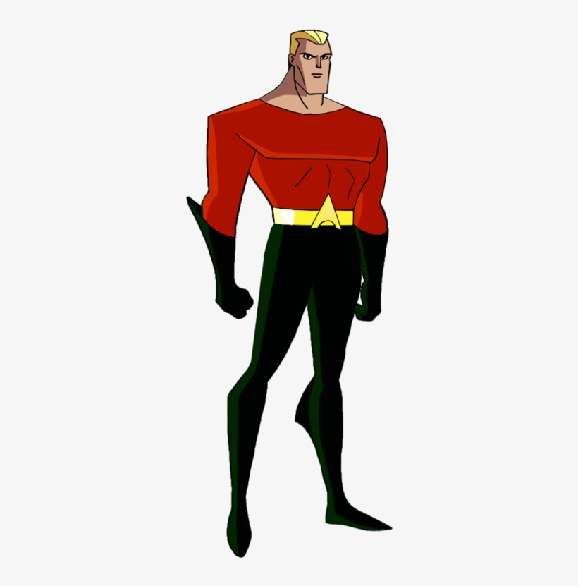 Vector Freeuse Download From Superman The Animated - Aquaman Bruce Timm, transparent png