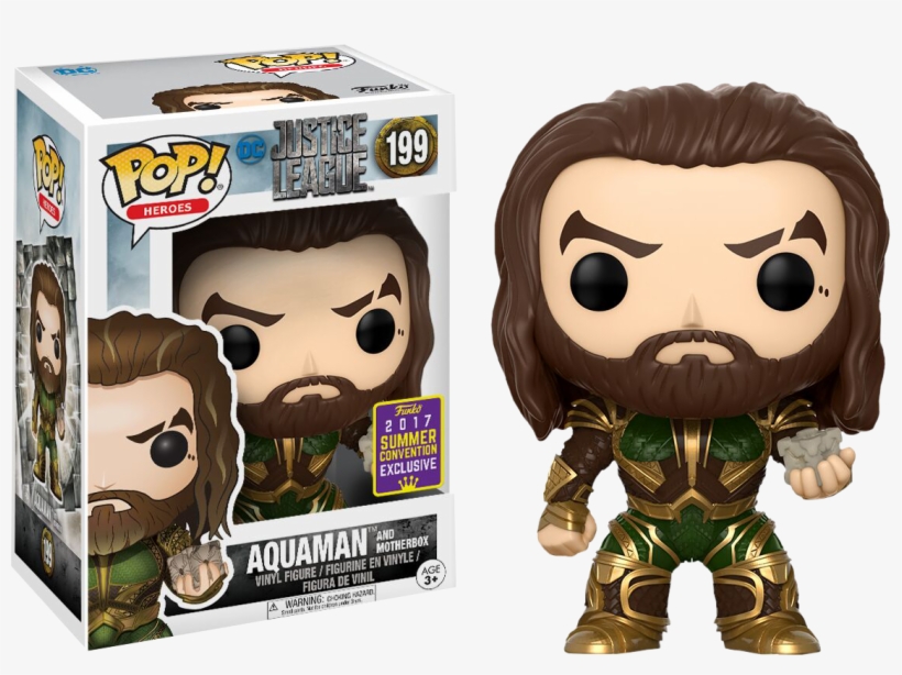 Justice - Aquaman Funko Pop Exclusive, transparent png