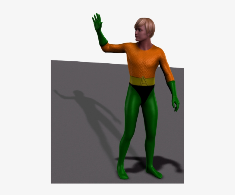 Updated Aquaman For Gsuit - Standing, transparent png