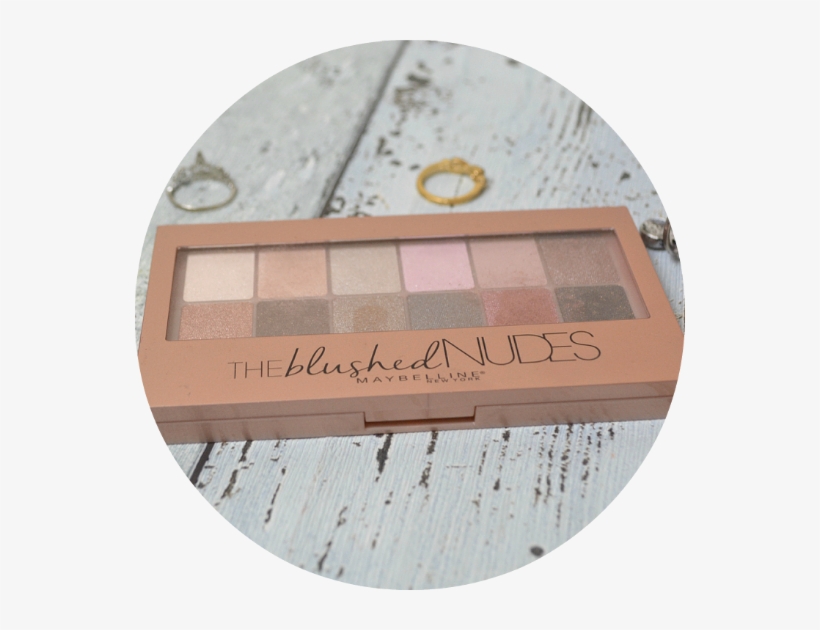 The Blushed Nudes Maybelline Palette - Eye Shadow, transparent png