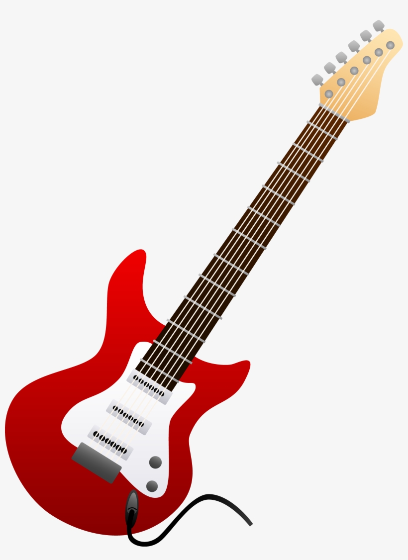 Electric Guitar Clip Art, transparent png