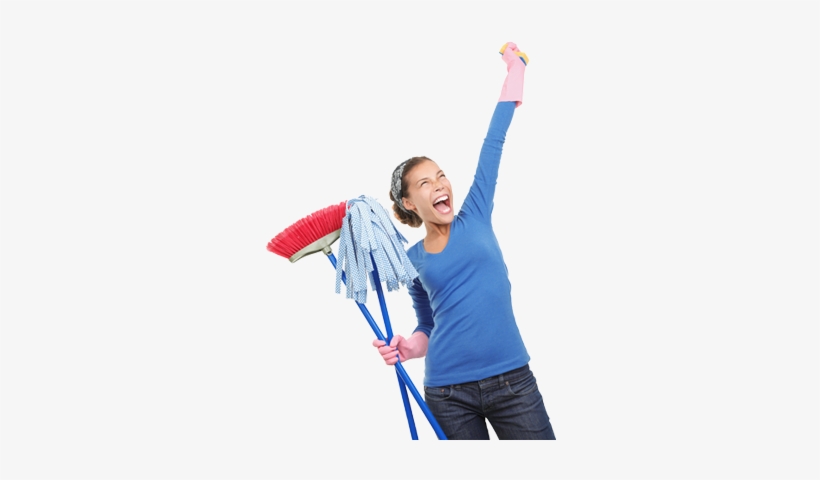 We Do Understand That Sometimes Things Go Wrong - Happy Cleaning Lady, transparent png