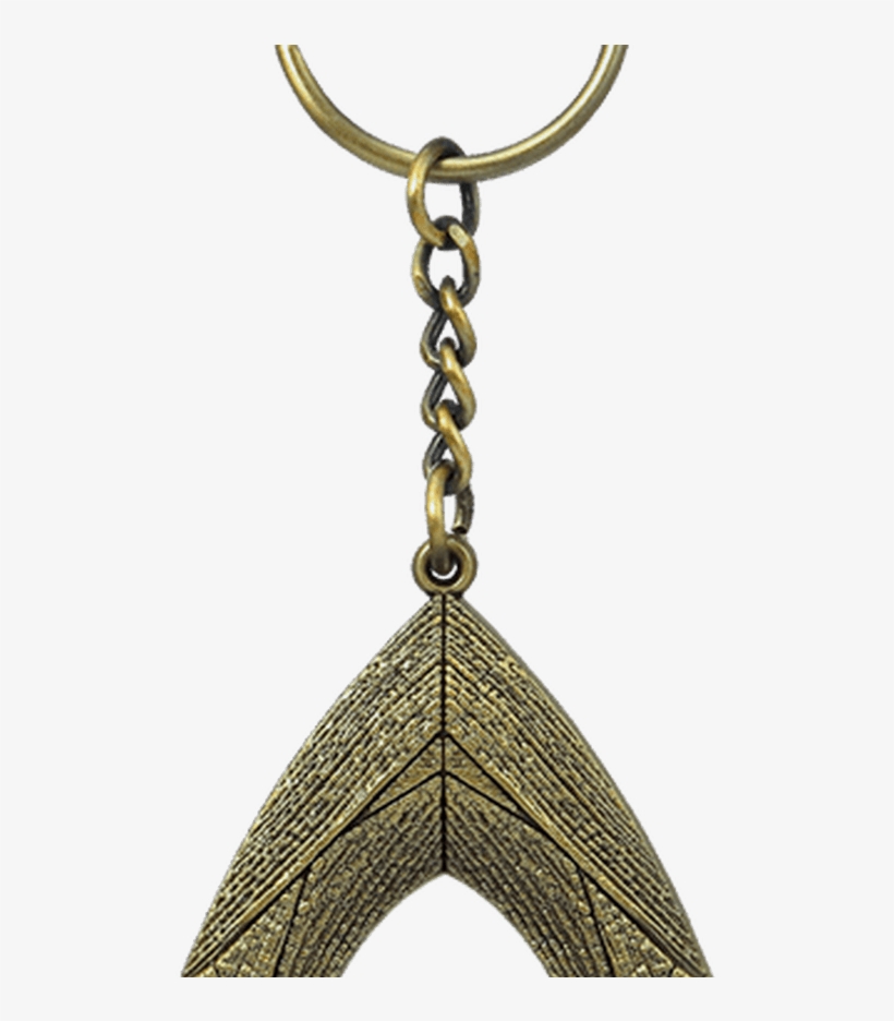 Dc Comics Justice League Aquaman Symbol Keyring Zing, transparent png