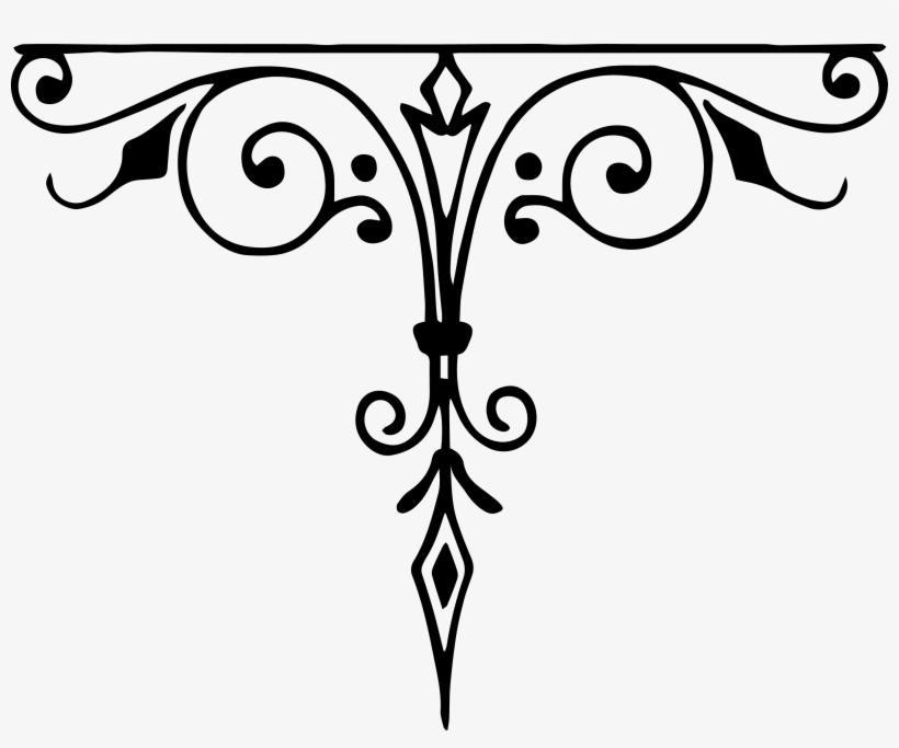 Clover Clipart Divider Line - Portable Network Graphics, transparent png