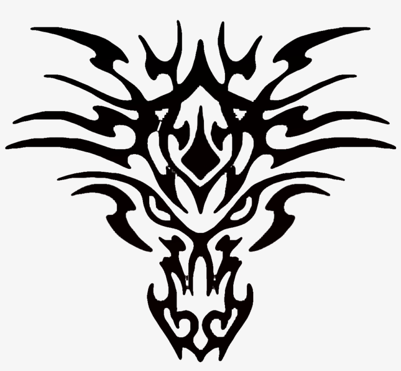 By Radheshyam Prajapat - Black And White Dragon Clip Art, transparent png