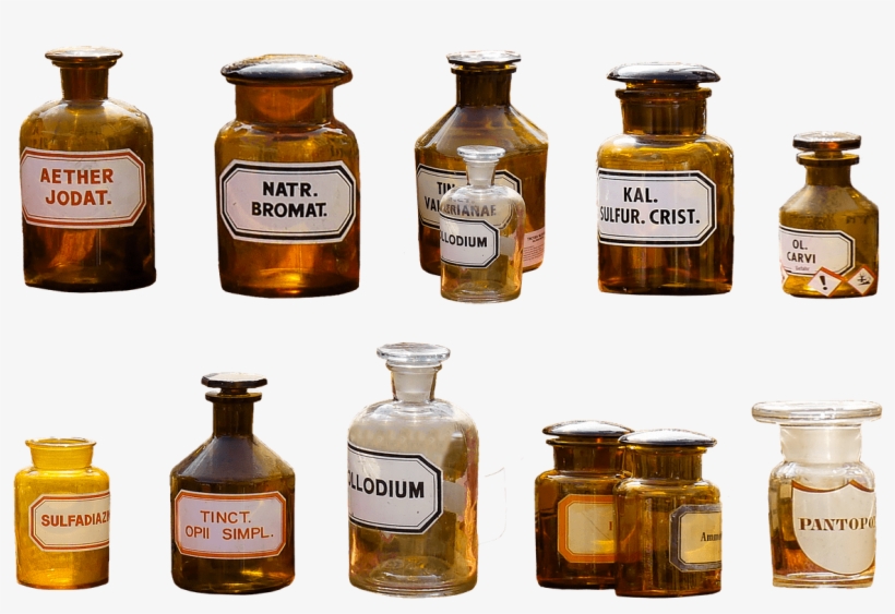 Pharmacy, Png, Isolated, Bless You, Medical, Bottle - Old Medicine Bottles Png, transparent png