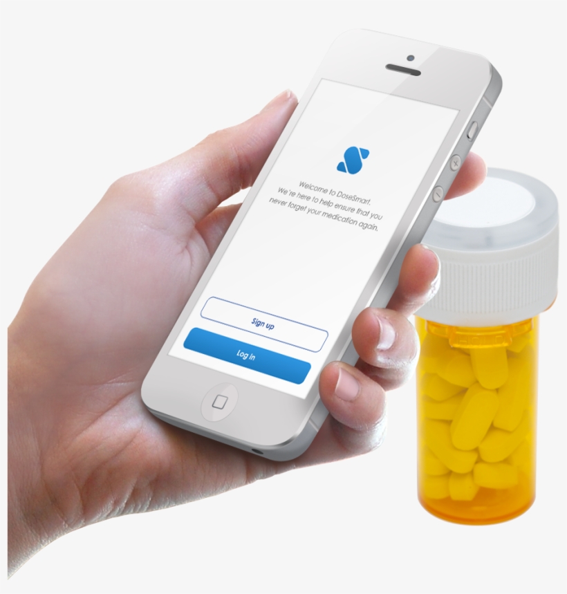 Dosesmart Medication Reminder App With Smart Bottle - Cootway Bluetooth Fm Transmitter,wireless In-car Bluetooth, transparent png