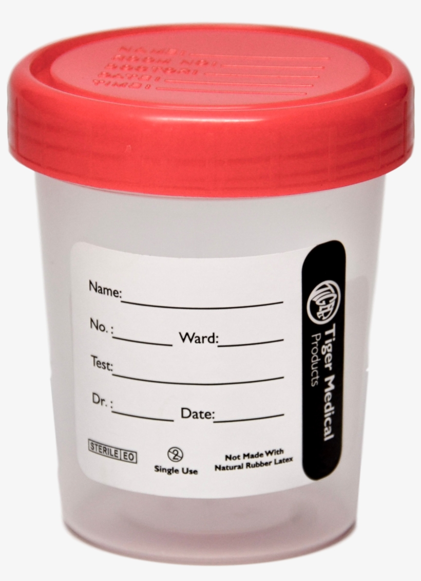 Specimen Container - Plastic, transparent png