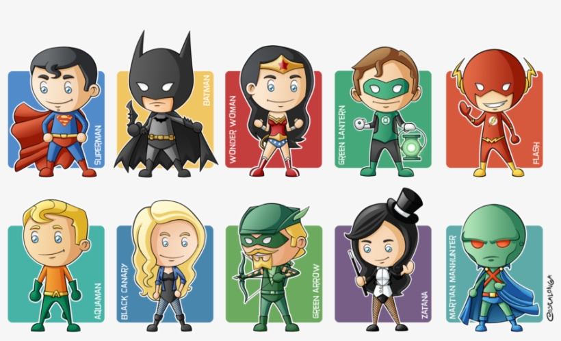 Svg Black And White Library Aquaman Drawing Justice - Justice League Cute Characters, transparent png