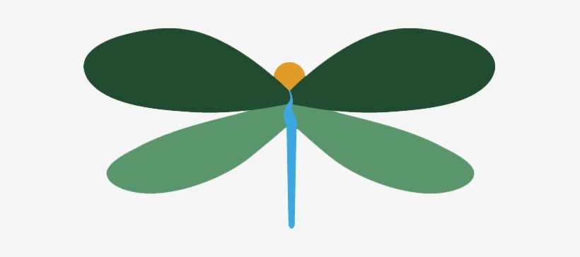 Cropped Logo Dragonfly - Park, transparent png