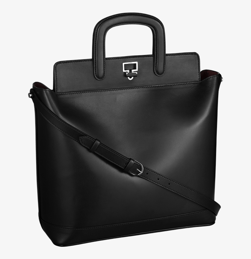 Versace Pink Leather Medusa Head Duffle Bag - Black Handbag Png, transparent png