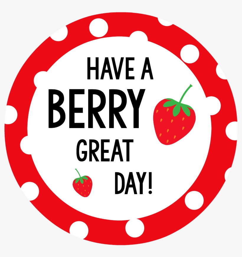 Berry Wonderful Friend Tag Just Because Gift Tag - Gift, transparent png