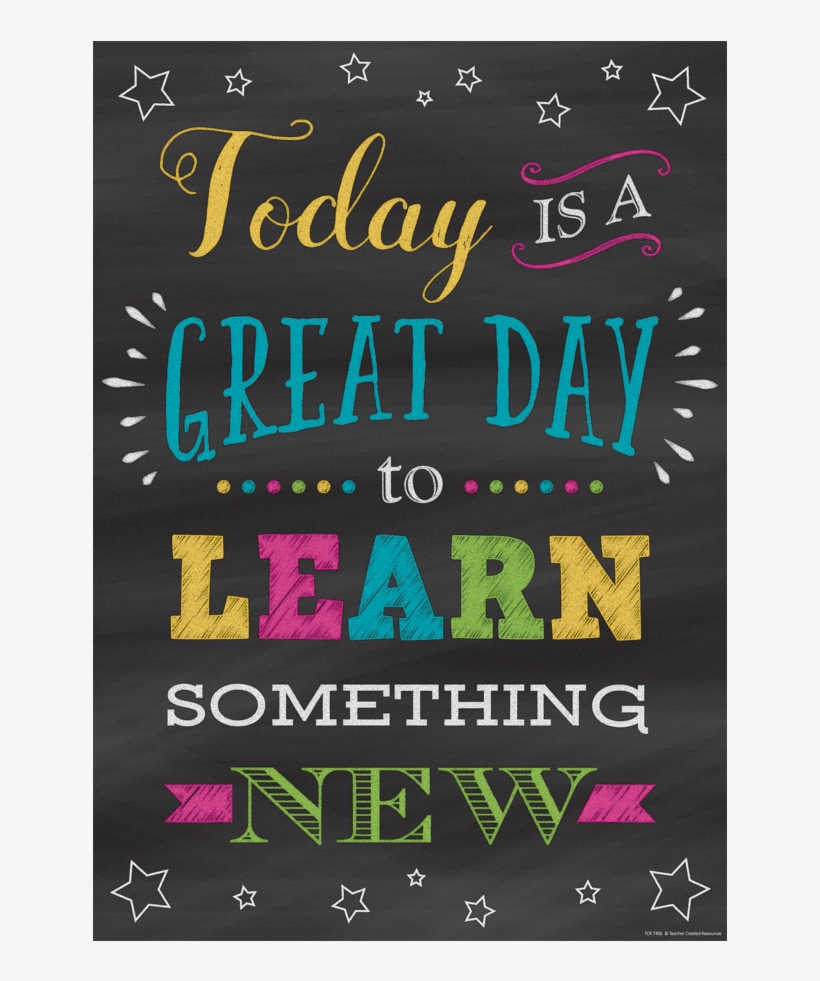 Tcr7406 Today Is A Great Day To Learn Something New - Teacher Created Resources Tcr7406 Great Day To Learn, transparent png