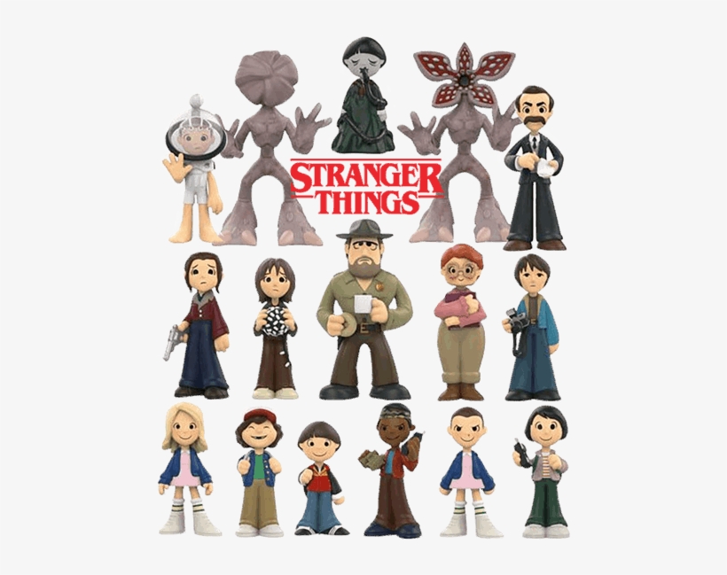 1 Of - Stranger Things - Mystery Minis Blind Box, transparent png