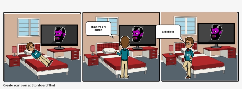 Tv Demon - Cartoon, transparent png