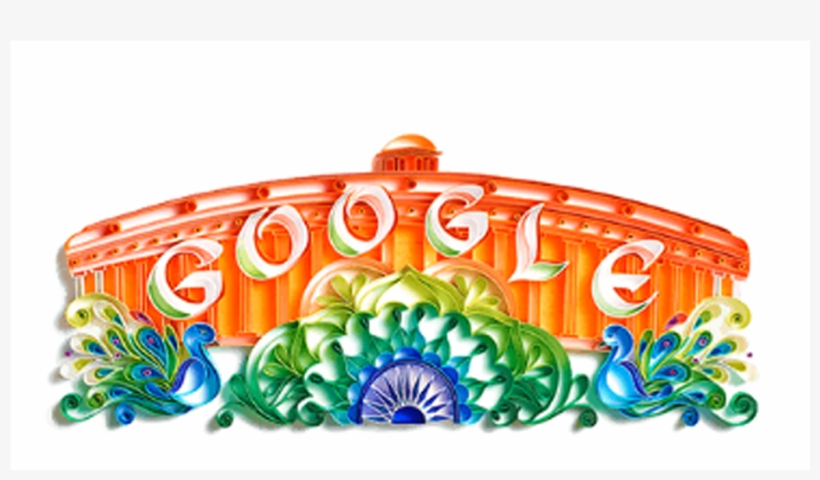 Google Doodle - India Independence Day 2017 Google, transparent png
