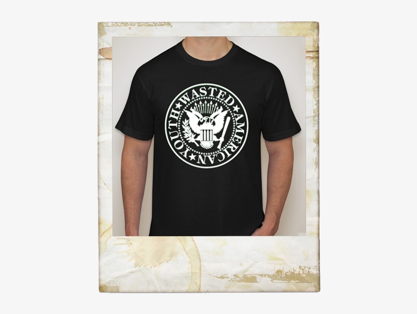 Image Of Wasted Youth - Red Rising T Shirt, transparent png