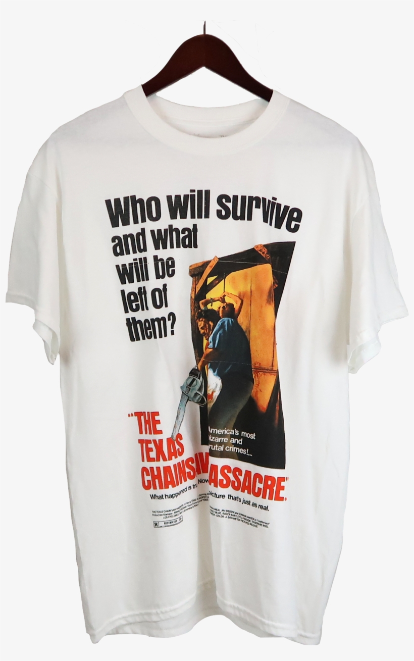 Travis Scott X Texas Chainsaw Massacre Survive T-shirt - Texas Chain Saw Massacre, transparent png