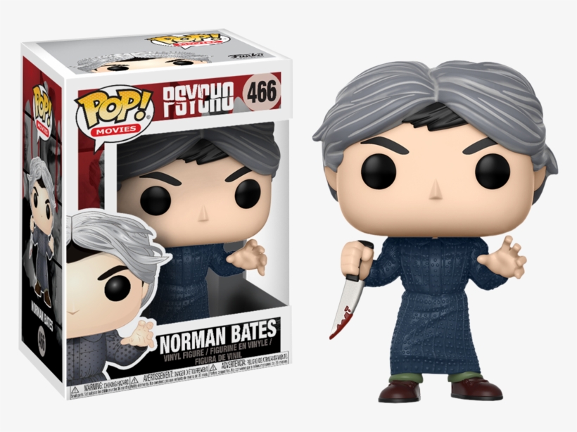 Enlarge - Norman Bates Funko Pop, transparent png