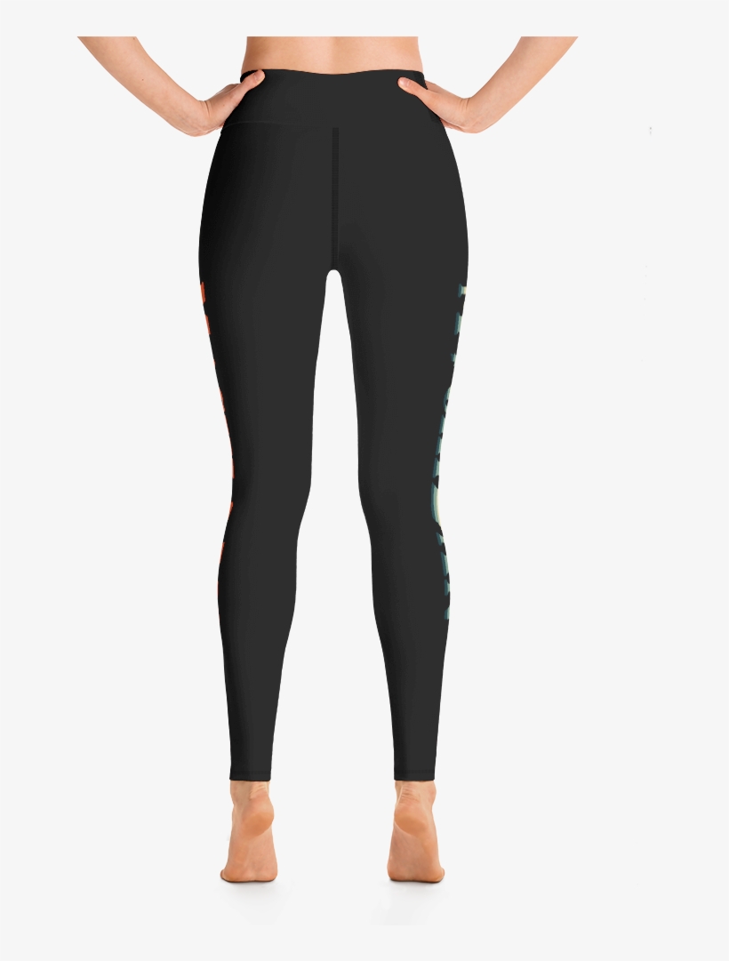 Load Image Into Gallery Viewer, Vintage Horizontal - Altino Beauty Girl Yoga Pants - #a27a3c - Vanilla Bean, transparent png