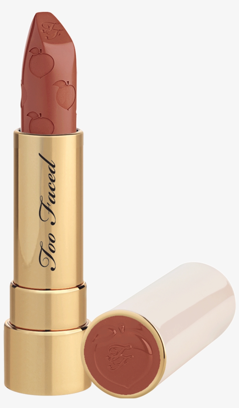 Images - Too Faced Peach Lipstick, transparent png