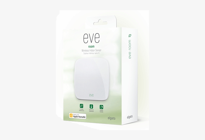 Smart Home Elgato Eve Room - Elgato Eve Room Wireless Indoor Sensor, transparent png