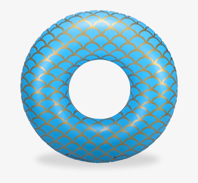 Mermaid Pattern Pool Float By Mimosa Inc - Inflatable, transparent png