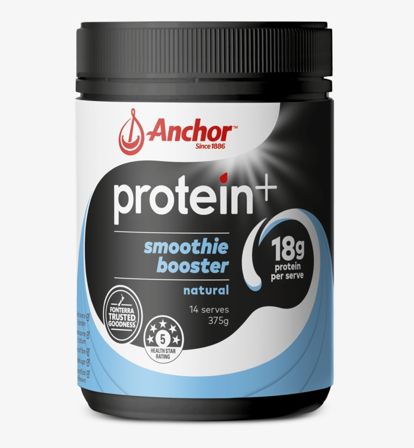 Anchor Protein Plain Smoothie Booster 375g - Anchor Protein Plus Smoothie Booster, transparent png
