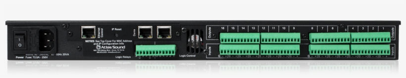 Bluebridge® 16 Input X 16 Output Dsp Audio Processor - Microcontroller, transparent png