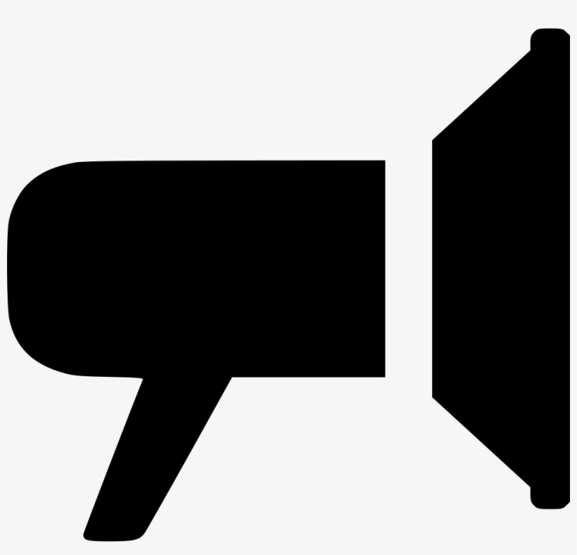 Png File Svg - Megaphone, transparent png