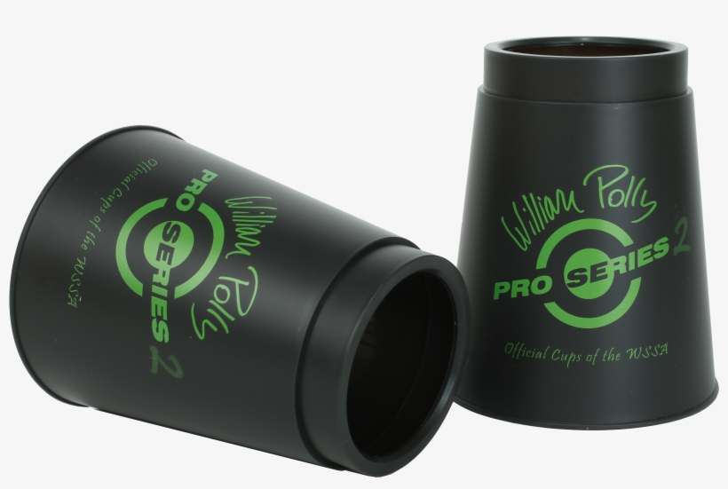 Two Ps2 Black Cups-2 - Speed Stacks Black Pro Series 2, transparent png