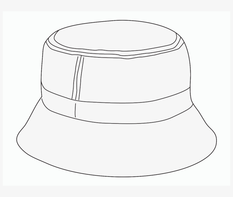 Custom Embroidered Flexfit Imitation Full Leather Bucket - Fedora, transparent png