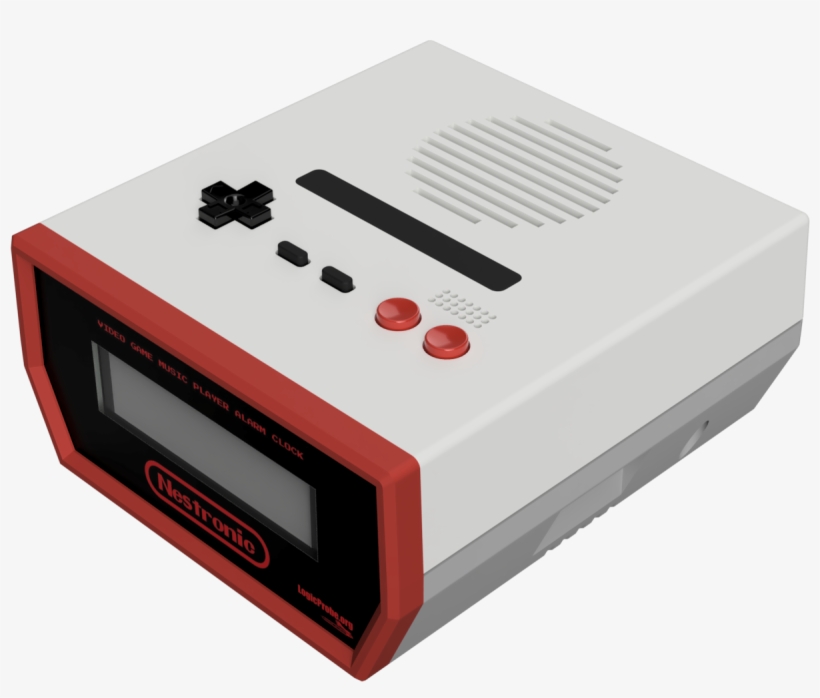 A Few More Updated Renders Of The Nestronic Cad Model - Nintendo Entertainment System, transparent png