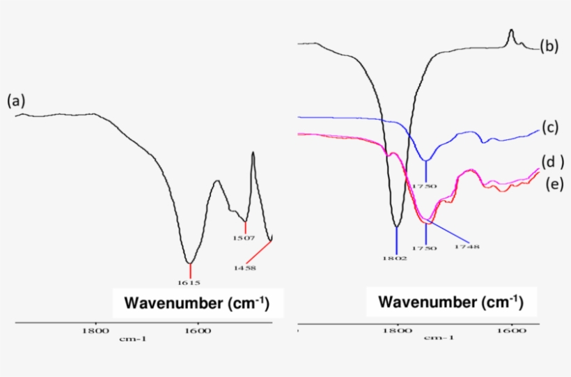 Infrared Spectra Of Natural Mimosa Tannin And Oil-grafted - Diagram, transparent png