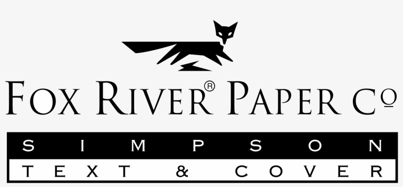 Fox River Paper Logo Png Transparent - Eu E Minha Boca Grande, transparent png
