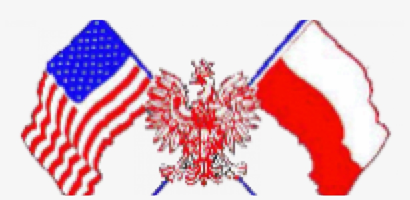 Στην Πολωνία Αφίχθηκε Η Πρώτη Ομάδα Αμερικανών Στρατιωτών - Polish And American Flags, transparent png