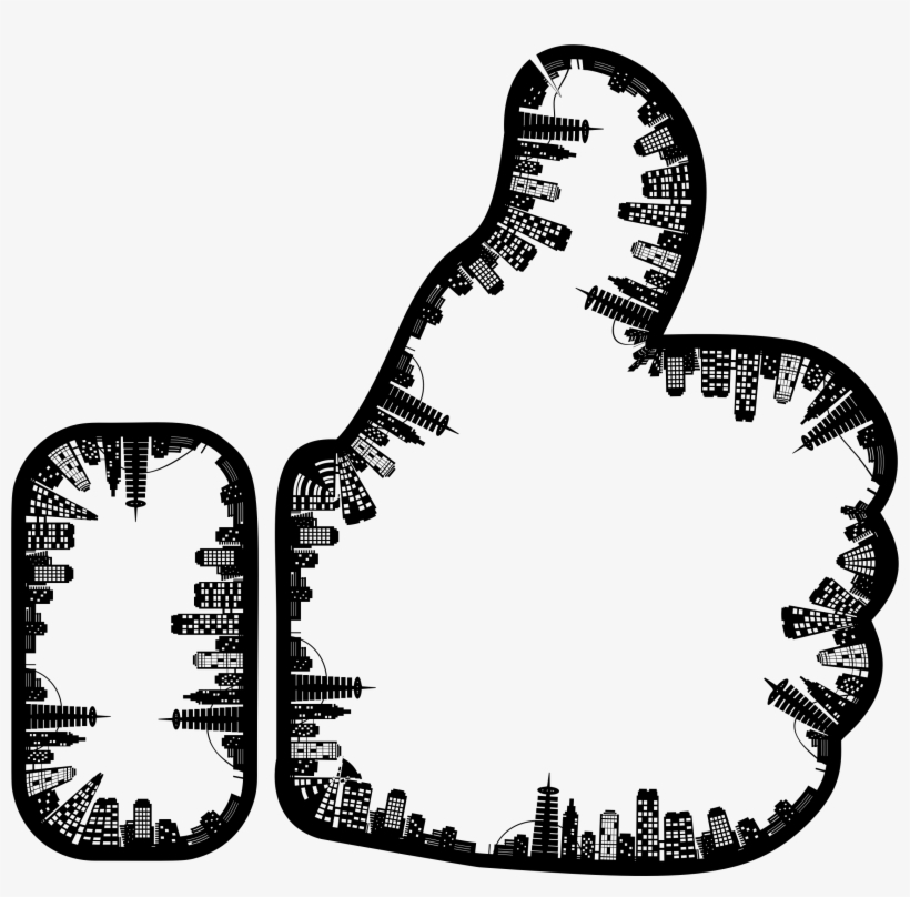 This Free Icons Png Design Of City Skyline Ii Thumbs, transparent png