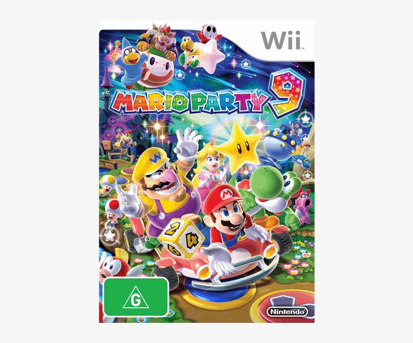 1 Of - Mario Party 9 Nintendo Wii, transparent png