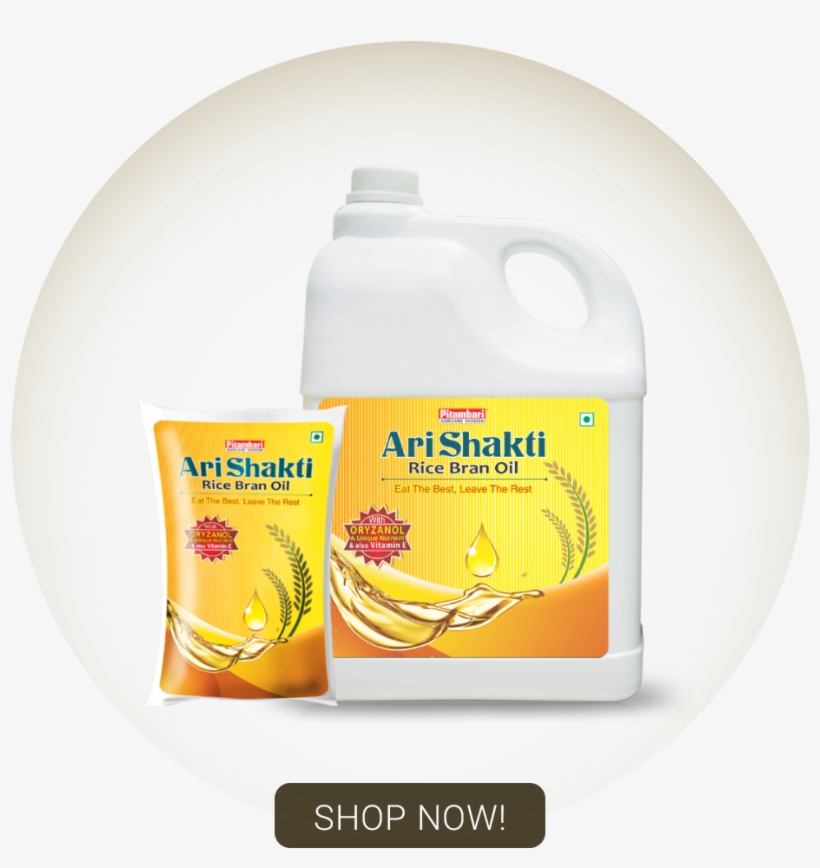 Arishakti Is Physical Refined Rice Bran Oil Good In - Pitambari Products Pvt. Ltd., transparent png