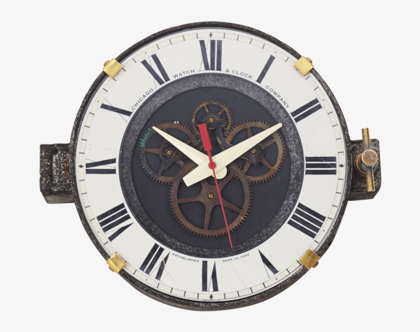 Chicago Factory Wall Clock - Pendulux Chicago Factory Wall Clock, transparent png