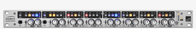 Audient Asp880 - Audient Asp880 - 8-channel Class-a Mic Pre With Adc, transparent png