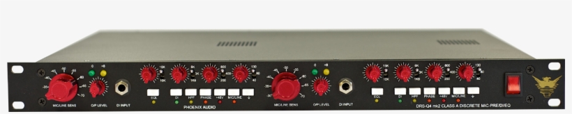 Front View - Microphone Preamplifier, transparent png