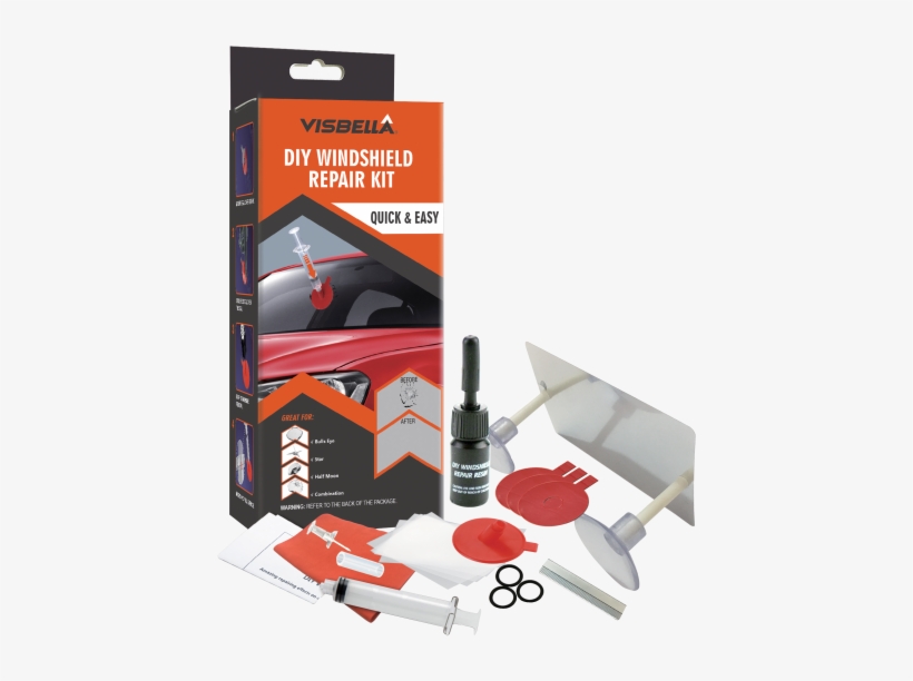 Diy Windshield Repair Kit Mr Diy Windshield Repair Kit 500x625 PNG