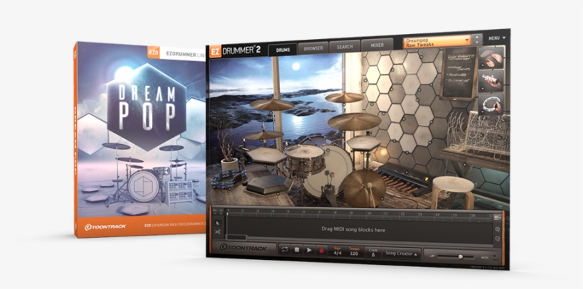 Dream Pop Ezx - Toontrack Ezx - Dream Pop, transparent png